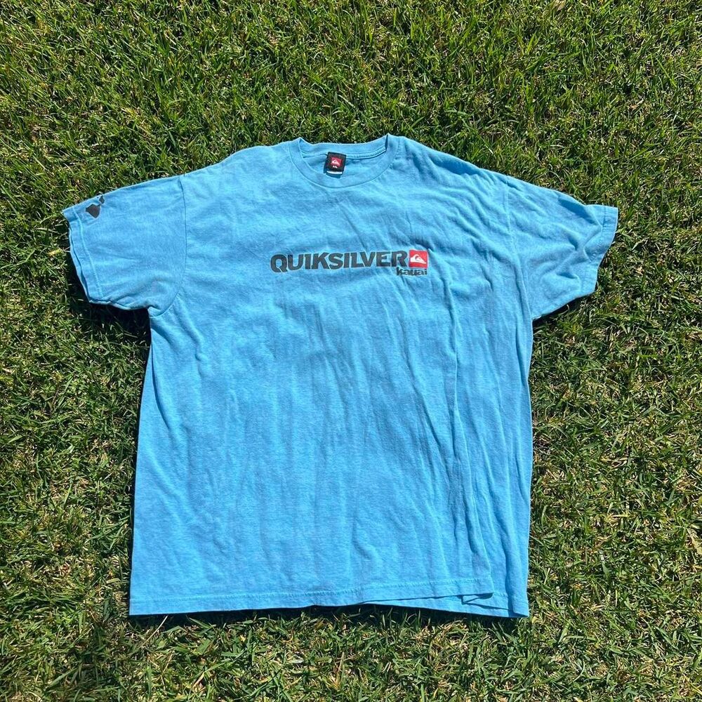 2000s quiksilver hawaii y2k tee mens size xxl